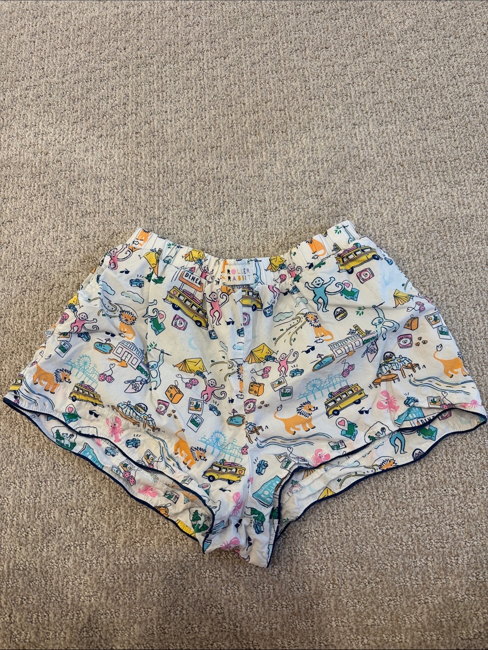 Roller Rabbit x Target Travel Print Shorts